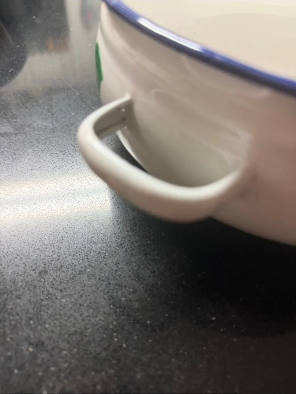Floral Ceramic Covered Casserole in Pink and White